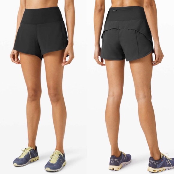lululemon athletica Pants - Lululemon Speed Up Short Long High-Rise 4" Black